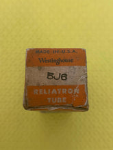 Load image into Gallery viewer, Westinghouse 5J6 Vacuum Tube Valve NOS NIB