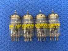Load image into Gallery viewer, 4 Sylvania 9JW8 Vacuum Tubes Valves NOS NIB Lot Of Four