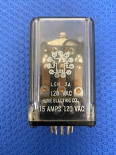 Load image into Gallery viewer, Line Electric Co. LGH 3A 15 Amps 120 VAC Relay