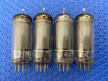Load image into Gallery viewer, Matched Quad RCA 6CL6 Vacuum Tubes Valves