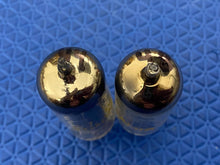 Load image into Gallery viewer, Matched Pair Sylvania Black Plate 6CL6 Vacuum Tubes