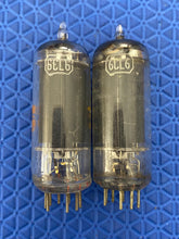 Load image into Gallery viewer, Matched Pair RCA 6CL6 Vacuum Tubes Valves Black Plate Triple 3 Mica