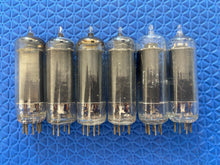 Load image into Gallery viewer, 6 RCA 50B5 Vacuum Tubes Black Plate Lot Of Six