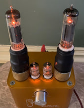 Load image into Gallery viewer, 3 Amperex EL84 6BQ5 Vacuum Tubes O Getters Lot Of Three