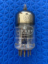 Load image into Gallery viewer, RCA Lowrey Select 6X8 Vacuum Tube Valve Black Plate NOS-Testing