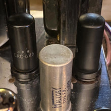 Load image into Gallery viewer, Matched Pair RCA 6V6 JANCRC6V6 Vacuum Tubes Milspec Metal Bottle NOS-Testing