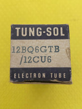 Load image into Gallery viewer, Tung-Sol 12BQ6 12BQ6GTB 12CU6 Vacuum Tube Valve NOS NIB
