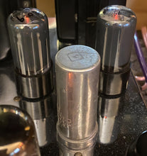 Load image into Gallery viewer, Matched Pair Sylvania 6V6 6V6GT/G Vacuum Tubes Silver And Gray NOS-Testing
