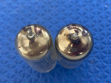 Load image into Gallery viewer, Matched Pair General Electric GE 6CL6 Vacuum Tubes Black Plate