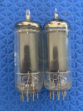 Load image into Gallery viewer, Matched Pair General Electric GE 6CL6 Vacuum Tubes Valves Black Plate NOS-Testing