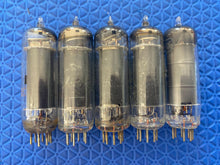 Load image into Gallery viewer, 5 US-Made 12AQ5 Vacuum Tubes Valves Lot Of Five