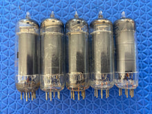 Load image into Gallery viewer, 5 US-Made 12AQ5 Vacuum Tubes Valves Lot Of Five