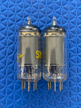 Load image into Gallery viewer, Matched Pair Sylvania 6AU6 6AU6A Vacuum Tubes Valves NOS-Testing