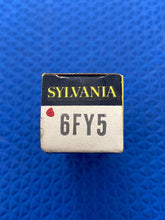 Load image into Gallery viewer, Sylvania 6FY5 Vacuum Tube Valve NOS NIB