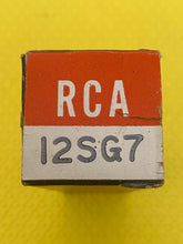Load image into Gallery viewer, RCA 12SG7 Vacuum Tube Valve NOS NIB