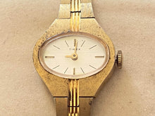 Load image into Gallery viewer, Timex Wind-Up Ladies Gold Watch