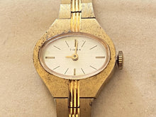 Load image into Gallery viewer, Timex Wind-Up Ladies Gold Watch
