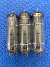 Load image into Gallery viewer, 3 Amperex EL84 6BQ5 Vacuum Tubes Valves O Getters Lot Of Three