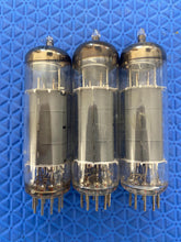 Load image into Gallery viewer, 3 Amperex EL84 6BQ5 Vacuum Tubes O Getters Lot Of Three