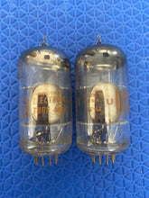 Load image into Gallery viewer, Matched Pair RCA 12HG7 12BY7 Vacuum Tubes Valves