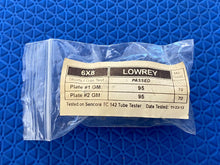 Load image into Gallery viewer, RCA Lowrey Select 6X8 Vacuum Tube Valve Black Plate NOS-Testing