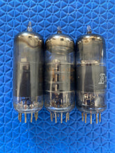 Load image into Gallery viewer, Trio RCA Gray Glass 12BY7 12BY7A Vacuum Tubes Valves