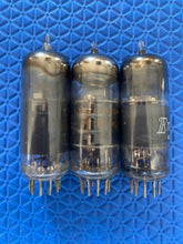 Load image into Gallery viewer, Trio RCA Gray Glass 12BY7 12BY7A Vacuum Tubes Valves