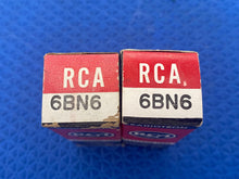 Load image into Gallery viewer, 2 RCA 6BN6 Vacuum Tubes Valves NOS NIB Lot Of Two