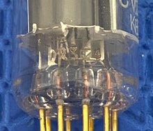 Load image into Gallery viewer, Mullard CV2492 6DJ8 ECC88 Gold Pin Riveted Disk Getter Vacuum Tube Valve For Your Schiit