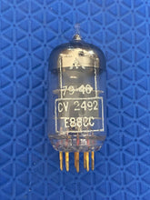 Load image into Gallery viewer, OTK Electro-Harmonix CV2492 6DJ8 E88CC Gold Pin Low Noise Saucer Getter Vacuum Tube Valve For Your Schiit