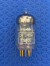 Load image into Gallery viewer, OTK Electro-Harmonix CV2492 6DJ8 E88CC Gold Pin Low Noise Saucer Getter Vacuum Tube Valve For Your Schiit