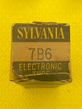 Load image into Gallery viewer, Sylvania 7B6 Vacuum Tube Valve NOS NIB