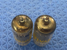 Load image into Gallery viewer, Matched Pair Sylvania 6AU6 6AU6A Vacuum Tubes Valves