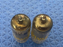 Load image into Gallery viewer, Matched Pair Sylvania 6AU6 6AU6A Vacuum Tubes Valves