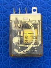 Load image into Gallery viewer, IDEC AC120V Compact Power Relay RH2B-U