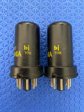 Load image into Gallery viewer, Matched Pair Sylvania 6SJ7 6J8P Vacuum Tubes Valves NOS-Testing
