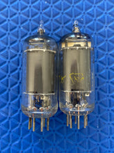 Load image into Gallery viewer, Matched Pair Sylvania 6AU6 Vacuum Tubes Valves NOS-Testing