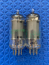 Load image into Gallery viewer, Matched Pair Sylvania 6AU6 6AU6WB Vacuum Tubes Valves Milspec NOS-Testing