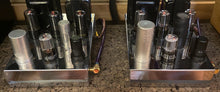 Load image into Gallery viewer, Matched Pair General Electric GE 6SN7 6SN7GTB Vacuum Tubes Valves Copper Support Rods NOS NIB