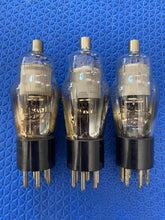 Load image into Gallery viewer, 3 US-Made Number Type 78 #78 Vacuum Tubes Engraved Hot-Stamped Base Mesh Plate Lot Of Three