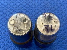 Load image into Gallery viewer, Matched Pair General Electric GE 6SN7 6SN7GTA Vacuum Tubes Valves Copper Support Rods NOS-Testing