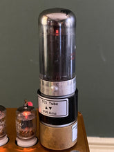 Load image into Gallery viewer, General Electric GE 7C5 Vacuum Tube Valve Gray And Silver Glass NOS-Testing