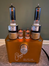 Load image into Gallery viewer, Matched Pair Sylvania 6AQ5 Vacuum Tubes Valves Black Glass NOS-Testing