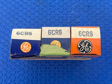 Load image into Gallery viewer, 3 General Electric GE 6CR6 Vacuum Tubes NOS NIB Lot Of Three