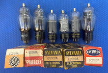Load image into Gallery viewer, 11 American-Made 6CD6G 6CD6GA Vacuum Tubes Valves NOS NIB / NOS-Testing Lot Of Eleven