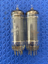 Load image into Gallery viewer, Matched Pair General Electric GE 6AQ5 6AQ5A Vacuum Tubes Valves NOS-Testing