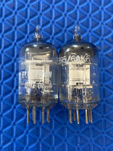 Load image into Gallery viewer, Matched Pair RCA 6AK5 Vacuum Tubes Valves Steel Plates