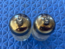 Load image into Gallery viewer, Matched Pair Sylvania 6AK5 Vacuum Tubes Valves Steel Plate
