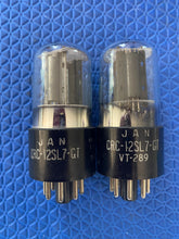 Load image into Gallery viewer, Matched Pair RCA 12SL7 12SL7GT Vacuum Tubes NOS NIB