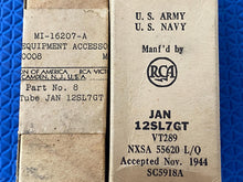 Load image into Gallery viewer, Matched Pair RCA 12SL7 12SL7GT Vacuum Tubes NOS NIB